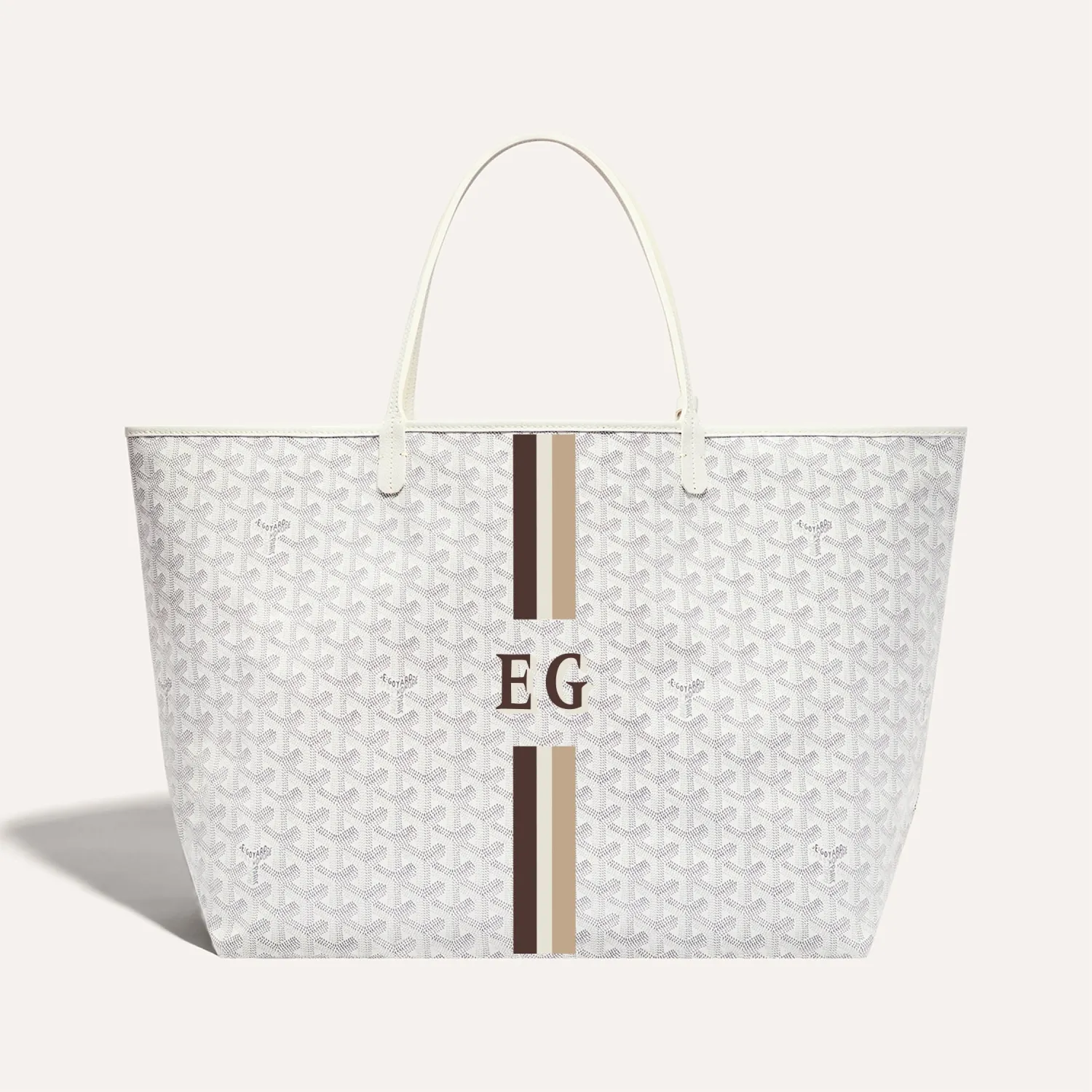 GOYARD Saint Louis GM bag Stripes and Initials - Image 2